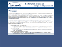 Tablet Screenshot of jettasoft.com